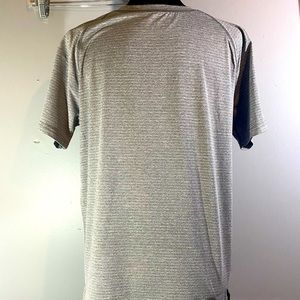 Men's Short Sleeve Soft Gym T-Shirt - Gray L